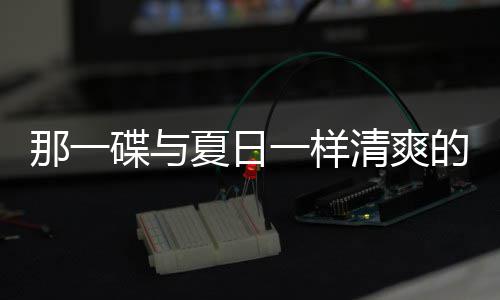那一一样碟与的小清爽夏日菜凉拌藕片酸辣